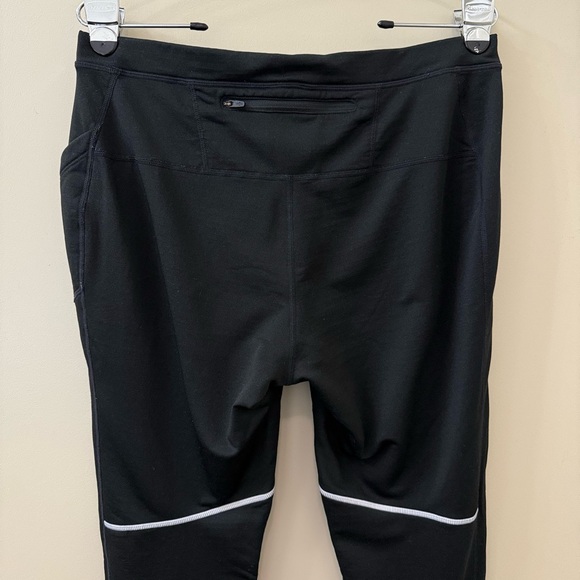 Smartwool Men’s Active Fleece Tights Size XL in black stretchy knit Merino wool - Picture 5 of 8